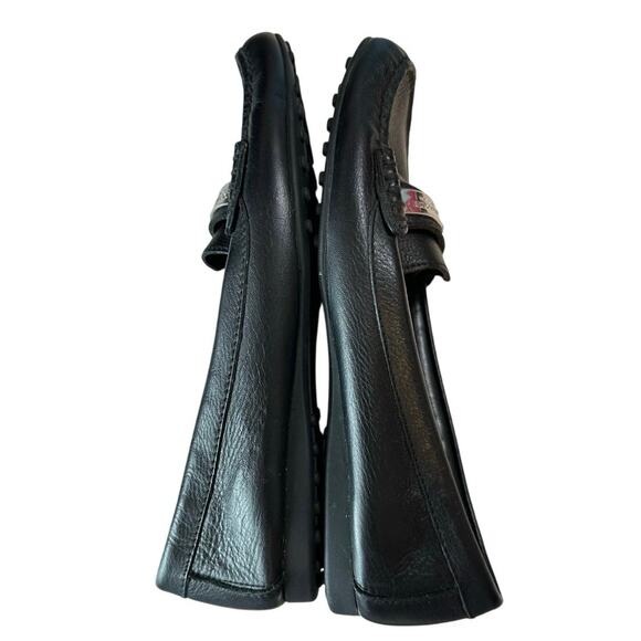 Coach Soft Black Leather Loafers / Driving Shoe - Picture 4 of 9